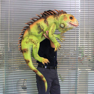 Mi Dino DH018, el Juguete Más Popular, Marioneta de Dinosaurio de Goma, Marioneta de <span class=keywords><strong>Lagarto</strong></span> - Product Image 1