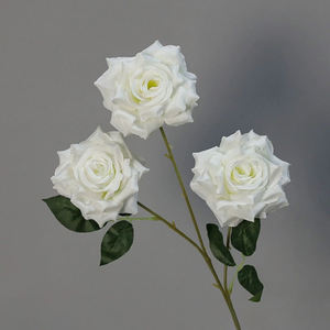 Venta al por mayor barato Real Touch látex a granel boda blanca imitación Flor de hortensia artificial - Product Image 3