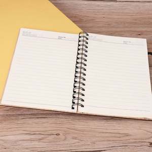 Ensemble de papeterie personnalisé en bambou écologique avec logo personnalisé, design tendance, carnet de notes scolaire ou de bureau, couverture rigide - Product Image 3