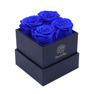 Rosa Eterna Angel, Flor Púrpura Real para Navidad, Año Nuevo Chino y Acción de Gracias, Presentada en una Cubierta de Cristal - Product Image 4