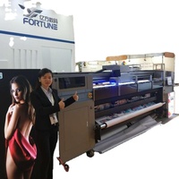 Imprimante à rouleaux UV à jet d'encre numérique grand format 5m haute vitesse boîte à lumière en cuir d'impression UV rouleau à rouleau Machine d'impression