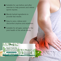 Crème Herbal Apaisante SOUTH MOON Chillflex pour Soulager les Douleurs et la Raideur Musculaire – Meilleure Vente Personnalisée