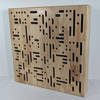 Diffuseur Acoustique Décoratif en Bois MDF pour Cinéma Maison/Studio de Musique - Vente en Gros