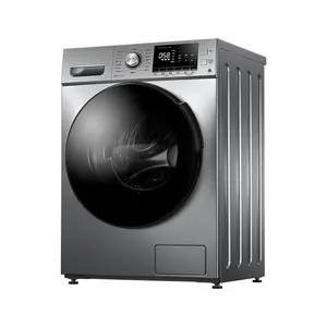 Intelligente Haushalts waschmaschine mit großem Fassung vermögen, 10 kg, variable Frequenz, voll automatische Frontlader-Waschmaschine mit Heißt rockner 2 in 1