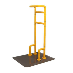 Accessible Toilet <b>Grab</b> <b>Bar</b> Height Adjustable Stainless Steel Bedside Support Rail For Bathroom Safety Assistance - Product Image 1