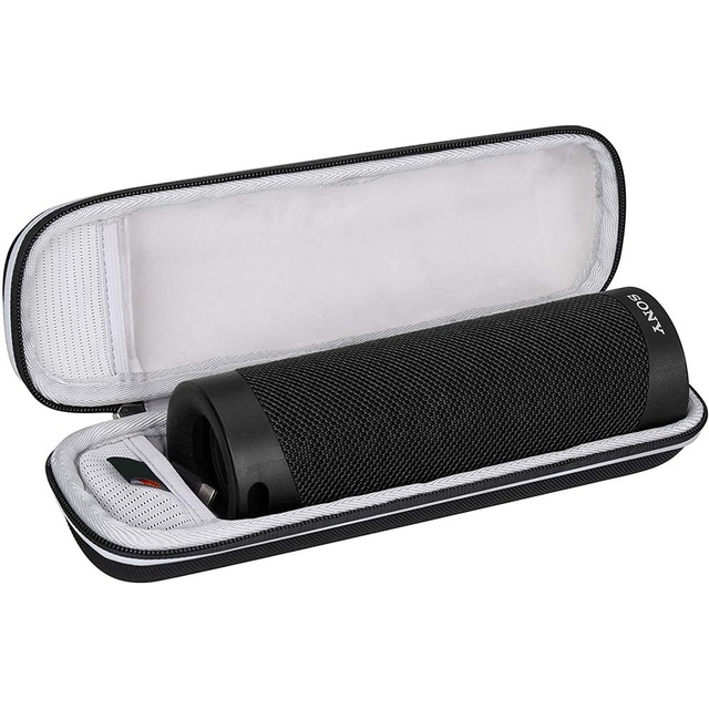 Hard Travel Storage Protective Black Case, for Headset Speaker SRS-XB23 Extra BASS Wireless Portable Speaker