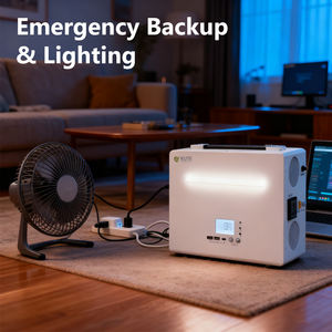 도매 300W 작은 사일런트 야외 휴대용 에너지 백업 전원 공급 장치 태양열 발전기 캠핑을위한 전기 발전소 - Product Image 5