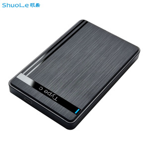ShuoLe Type C 2.5 Inch Sata Hdd Enclosure Aluminum Case For <b>Ssd</b> <b>External</b> Disk Box - Product Image 1