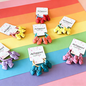 Élastiques à cheveux <span class=keywords><strong>de</strong></span> style européen pour enfants, nœuds, attaches pour cheveux, accessoires pour queues <span class=keywords><strong>de</strong></span> <span class=keywords><strong>cheval</strong></span> pour filles, bébés et tout-petits, pour mariage - Product Image 4