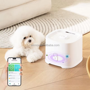 Fuente de <span class=keywords><strong>Agua</strong></span> Inteligente para Gatos con Temperatura Constante 5G WiFi 4L, Filtración Automática en Bucle, Ultra Silenciosa, con Filtro de Carbón para <span class=keywords><strong>Perros</strong></span> y Gatos - Product Image 1