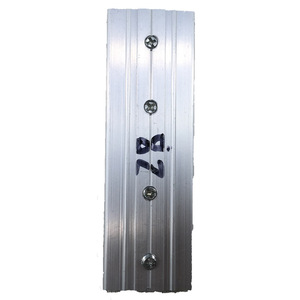 Connecteur de rail de rideau en alliage d'aluminium, moderne et minimaliste, pour rail droit et courbé, accessoires de rideaux, usine - Product Image 1