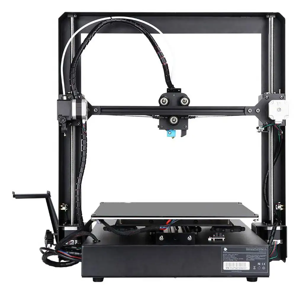[Stock ue e usa] Anycubic Mega X grande formato di stampa 300*300*305mm stampante 3D in metallo doppio filamento asse Z rileva piattaforma Ultrabase