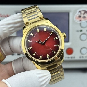 Reloj <span class=keywords><strong>de</strong></span> Lujo <span class=keywords><strong>de</strong></span> Diseño Dorado, Reloj Mecánico <span class=keywords><strong>de</strong></span> Moda Retro para <span class=keywords><strong>Hombre</strong></span> <span class=keywords><strong>de</strong></span> Alta Calidad, Movimiento 9015, Gran Venta - Product Image 2