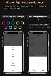 Interruptor de Luz Inteligente Tuya Zigbee Padrão EU/UK 1/2/<span class=keywords><strong>3</strong></span> <span class=keywords><strong>Gang</strong></span> 10A com Display LED Controle por Voz AI Automação Residencial DIY - Product Image 6