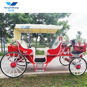 Fabricante profesional Boda eléctrica Carruaje sin caballos Cenicienta Entrenador de caballos Calabaza Carruaje de caballos Buggy - Product Image 2