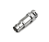 Adaptador de Antena RF Coaxial BNC Hembra a Conector Triaxial BNC Macho de 3 Pines, Triaxial MIL-STD-1553, Triax 1553B, TRB Triax