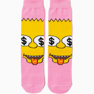 Si vous pouvez lire ceci, chaussettes unisexes Anime & Simpsons Crew Socks |   Chaussettes de sport décontractées absorbant la transpiration |   Économique - Product Image 5