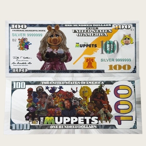 2026 5 Modellen Amerika Anime Bankbiljet in 24K Zilver Goud Geplateerd voor Cadeaus - Product Image 3
