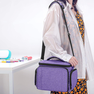 Sac fourre-tout <span class=keywords><strong>Cricut</strong></span> Joy, sac de rangement portable avec poignée pour <span class=keywords><strong>stylos</strong></span> et outils d'artisanat, étui de transport pour <span class=keywords><strong>Cricut</strong></span> Joy - Product Image 5