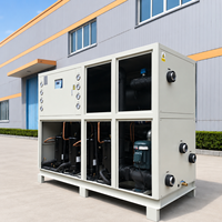 Compresseur hérmétique à spirale écoénergétique et respectueux de l'environnement, contrôle automatique, refroidisseur industriel 20HP refroidi par eau