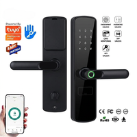 Cerradura Inteligente de Alta Seguridad con WiFi Tuya TTlock, Entrada sin Llave, Cerrojo Digital Inteligente para Hogar y Oficina, Acceso por Código