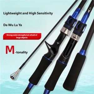 Ensemble complet de <span class=keywords><strong>canne</strong></span> <span class=keywords><strong>à</strong></span> <span class=keywords><strong>pêche</strong></span> en <span class=keywords><strong>mer</strong></span> Luya Big Fish Long-Casting M Power (poignée en carbone EVA) <span class=keywords><strong>pour</strong></span> crevettes de rivière et perches - Product Image 3