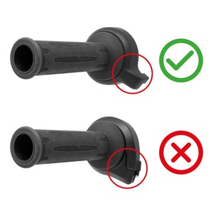 Cubierta de control del acelerador con interruptor integrado en el manillar para BMW GS - Product Image 3