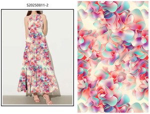 <strong>Wholesale</strong> African New Designs 100% Rayon Viscose <strong>Somali</strong> <strong>Baati</strong> Spun Rayon Fabric China Source Factory Supplier Manufacture - Product Image 2