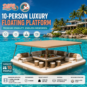 Piattaforma Galleggiante Gonfiabile OEM ODM con Logo Personalizzato per Resort, <span class=keywords><strong>Marina</strong></span>, Yacht Club, Lago, Spiaggia - Product Image 2