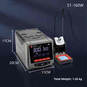 Station de soudage compatible avec les poignées T245/T115/T210, tête en <span class=keywords><strong>fer</strong></span> à chauffage rapide <span class=keywords><strong>pour</strong></span> réparation de circuits imprimés - Product Image 4