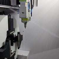 Harga Pabrik Mesin Pemotong Pipa CNC Laser Fiber 6kw Multi-fungsi untuk Baja Aluminium Profil Tabung Laser Yaskawa AI BMP PLT LAS