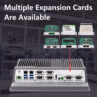 Ordinateur industriel tout-en-un à écran tactile de 7 à 27 pouces avec interfaces de cartes d'extension multifonctionnelles dans différents styles