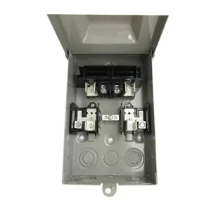 Kotak pemutus arus Ac, sakelar pelepas Pull-Out untuk Mini Split dan kondensor unit kotak pemutus pendingin udara
