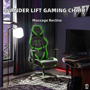 2025 OEM Wander Lift <b>Gaming</b> <b>Chair</b> <b>Reclining</b> Foldable Massage Ergonomic Adjustable Armrest Footrest PU Extendable Revolving - Product Image 2