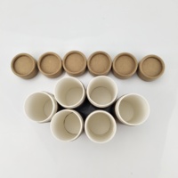 Nouveau design, tube en papier kraft biodégradable pour cosmétiques, déodorant, baume à lèvres, stick de soin de la peau, emballage de produit
