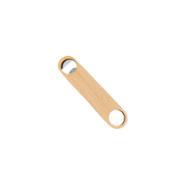 Ouvre-bouteille en bois à long manche de 17,5 cm avec pointe en acier inoxydable, durable, multifonctionnel, pour la maison et les restaurants