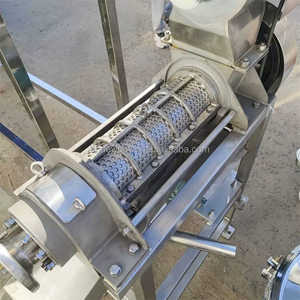 Machine commerciale de broyeur de fruits et légumes machine de presse-agrumes de pommes broyeur de poire machine de fabrication de jus d'ananas de gingembre - Product Image 4