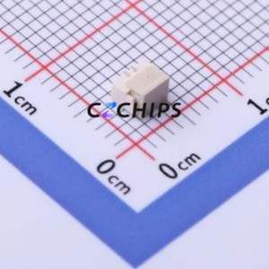 HDGC0802WV-S-2P Wire-to-Board Pin Header SMD,P=0.8mm Connector 1x2P 0.8mm Vertical Mount 2P - Product Image 1