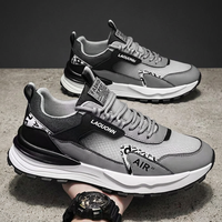 Chaussures de sport décontractées tendance haut de gamme pour hommes, nouvelle collection, respirantes en maille souple, style bas, avec lacets, pour l'été, semelle en caoutchouc