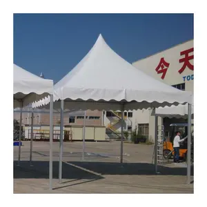 Bingkai aluminium produsen Cina tenda Gazebo acara Dagang tenda kanopi Logo kustom 3x3x6 4x8 5x10