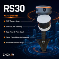 CHCNAV RS30 SLAM 3D Scanner Model Terbaru dengan Sistem RTK Internal Instrumen Analitik Pengukuran Presisi Tinggi