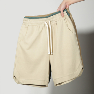 Shorts MTR3433, fabricant de shorts, sur mesure, <span class=keywords><strong>3XL</strong></span>, 260g, mélange de coton, couleur unie, shorts vintage, shorts décontractés pour hommes - Product Image 3