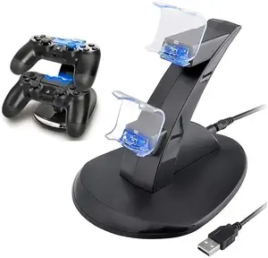 ps 게임 스테이션 Suppliers-휴대용 게임 컨트롤러 액세서리 충전기 PS 게임 핸들 빠른 충전 스테이션