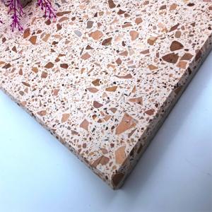 Professional Design Customizable Aggregate Anti Slip Seamless Artificial Stone Terrazzo Flooring <strong>Tiles</strong> - Product Image 4