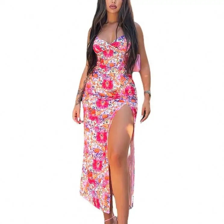 New design Long Maxi Bodycon Dress Wholesale Streetwear Clothing with great price