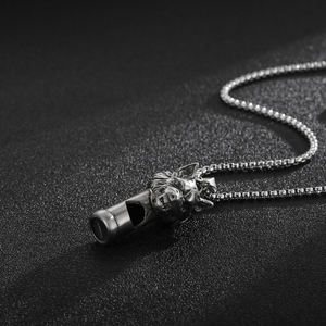 <span class=keywords><strong>Ciondolo</strong></span> fischietto originale in acciaio inossidabile KALEN <span class=keywords><strong>con</strong></span> <span class=keywords><strong>ciondolo</strong></span> testa di <span class=keywords><strong>lupo</strong></span> Punk - Product Image 5