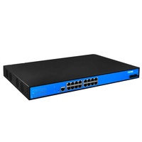 Switch Gigabit Administrado de 18 Puertos, Switch Ethernet SFP de Capa 2 para Cámaras IP, Conjunto de Herramientas de Automatización para Instalación de CCTV