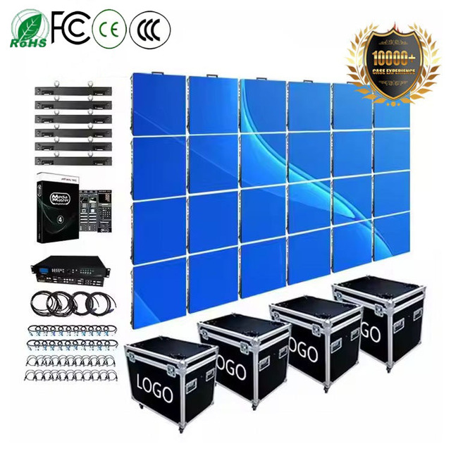 HD Waterproof LED Screen Full Color SMD P3.91 Indoor Outdoor Led Screen for Advertising Rental Led Display Screen