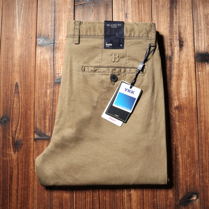 Pantaloni Casual da Uomo <span class=keywords><strong>a</strong></span> Gamba Dritta Nuovi Primavera/Estate 2026: Sottili, Versatili, Morbidi <span class=keywords><strong>e</strong></span> Confortevoli con Tessitura di Alta Qualità - Product Image 4