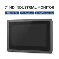 Moniteur industriel LCD tactile intégré de 7, 10,4, 13,3, 15, 17 pouces pour casiers à colis